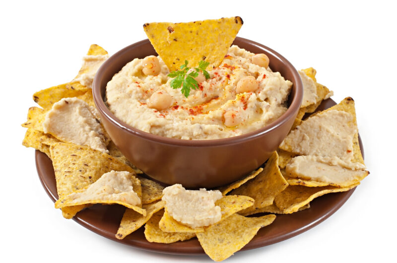 Greek Yoghurt Dip with Pita Chips