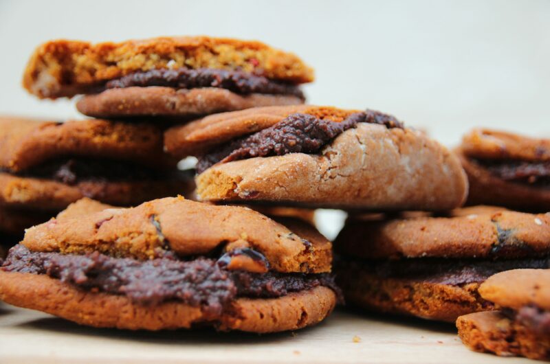 Double Chocolate Fudge Cookies