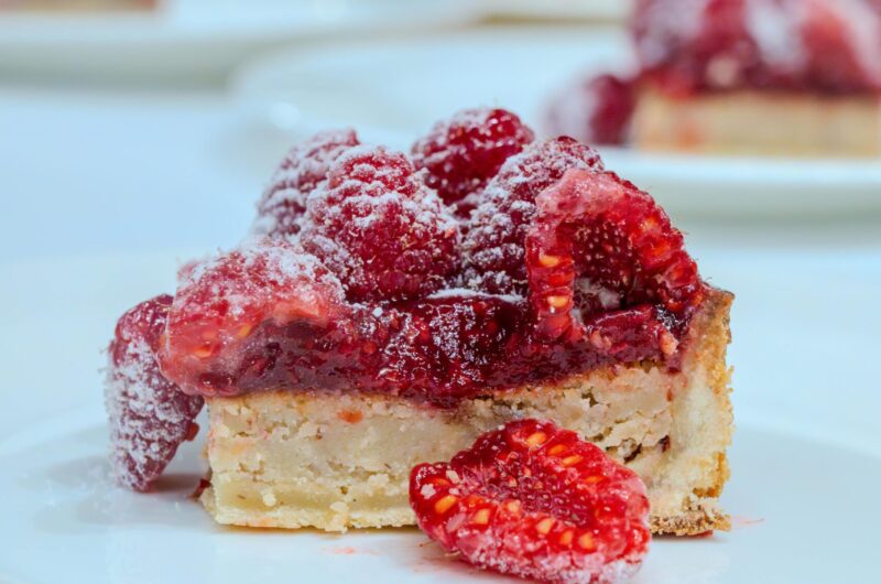 Raspberry Frangipane Tart