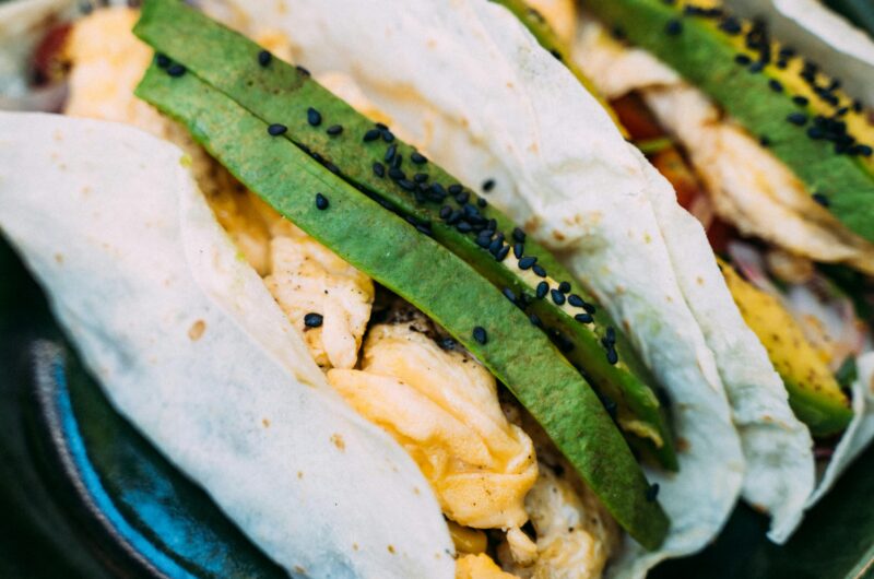 Roasted Sweet Potato and Black Bean Tacos