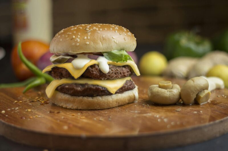 Double Smash Cheeseburger
