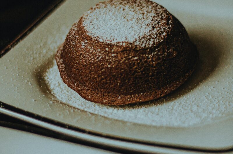 Microwave Chocolate Lava Cake