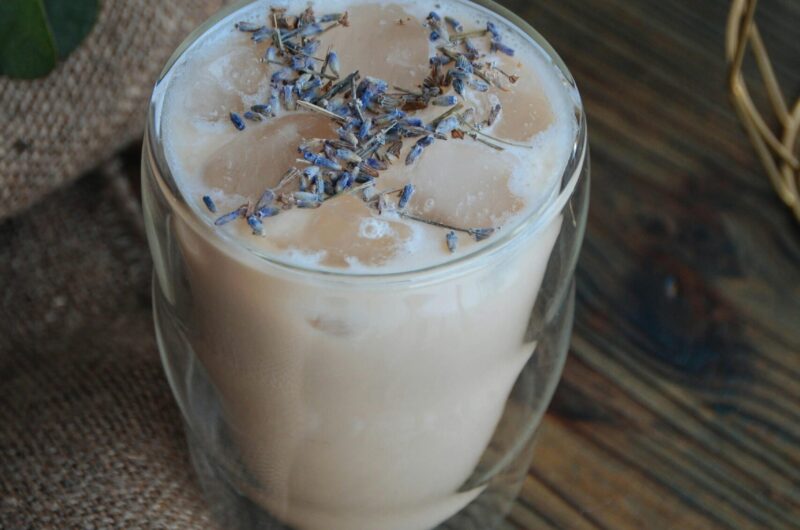 Iced Lavender Latte