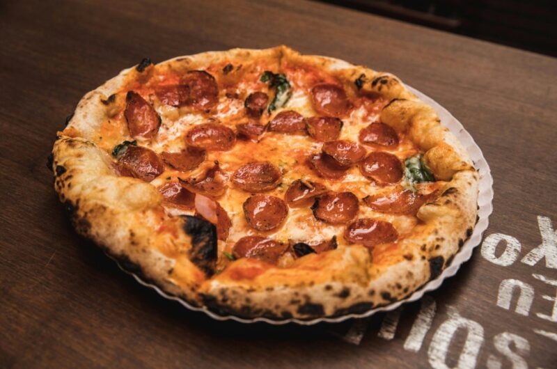 No Oven Pepperoni Pizza