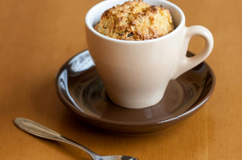 Microwave Vanilla Mug Cake