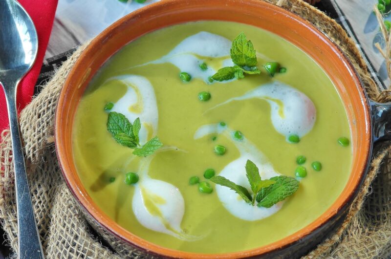 Green Hominy Soup
