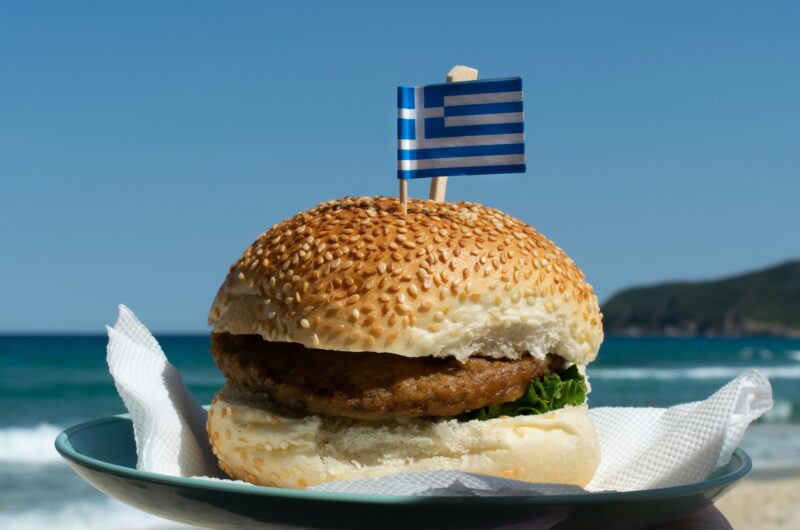 Greek Souvlaki Burger