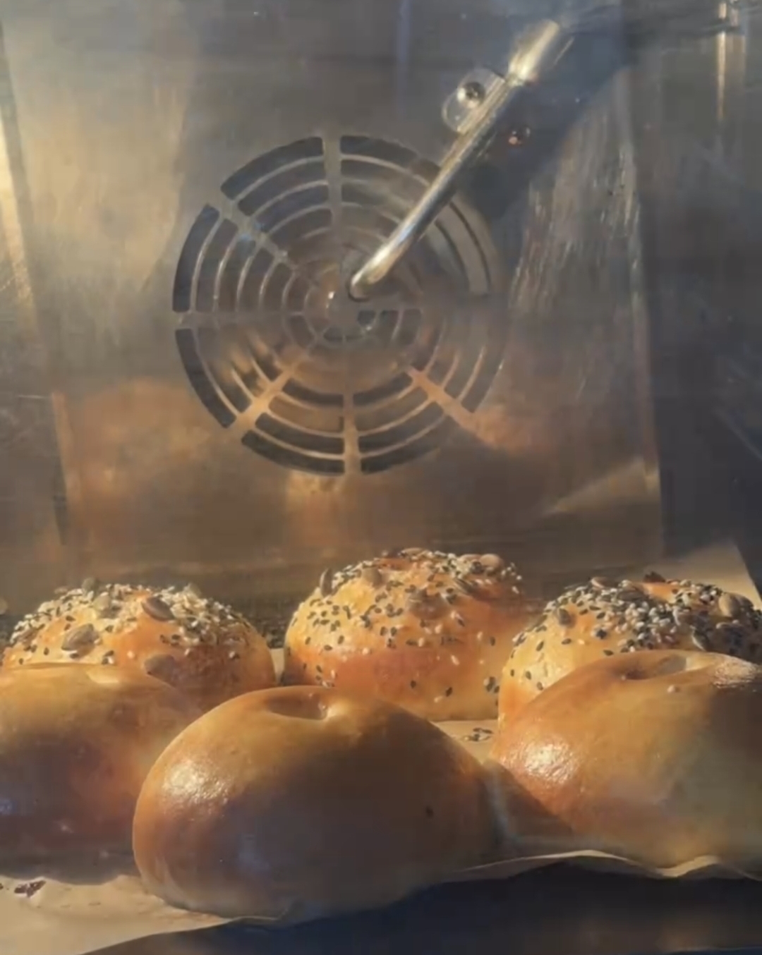 sourdough bagels recipe baked golden bagels fresh out of oven