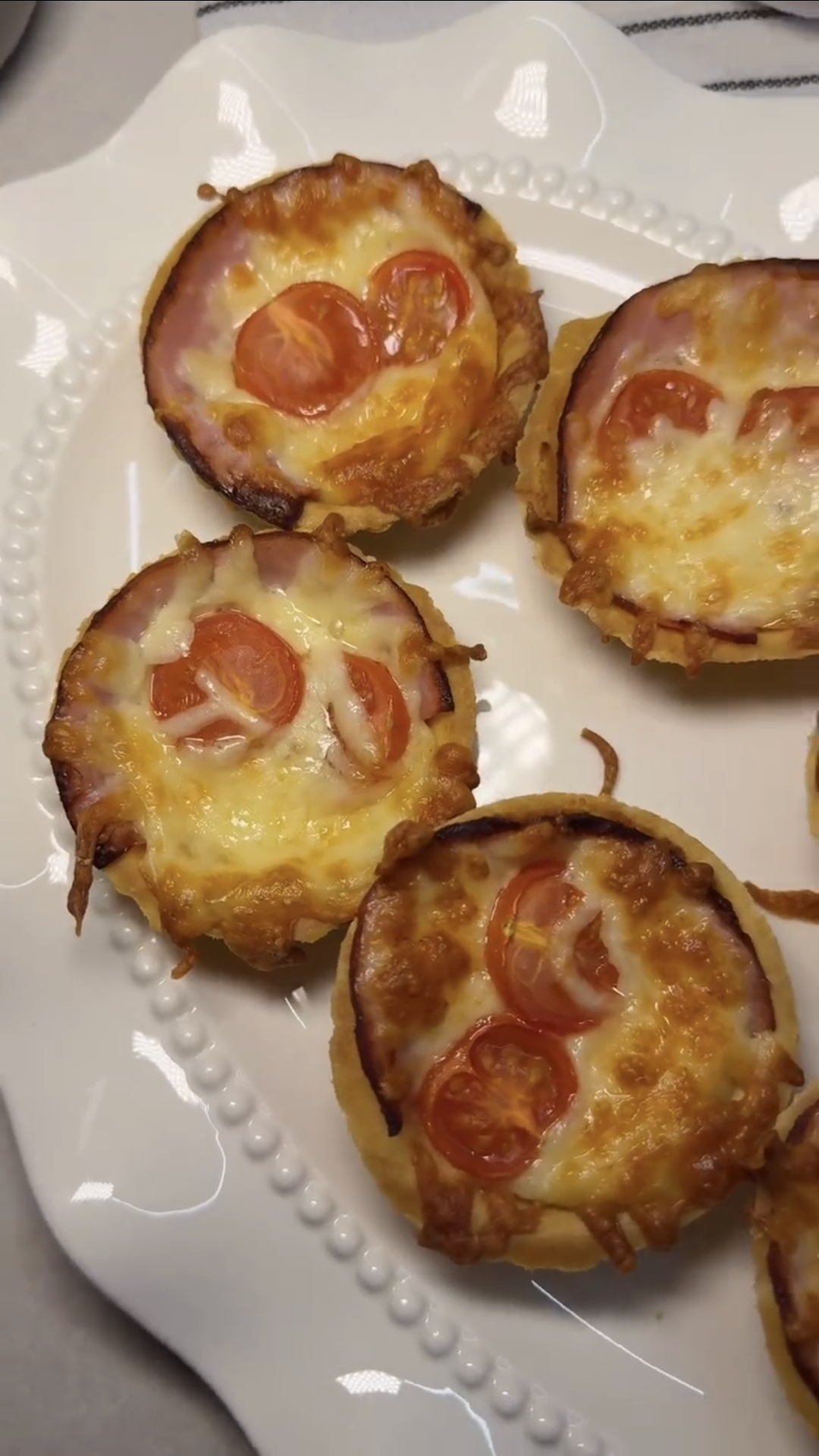 homemade air fryer tartlets cooked quickly with minimal ingredients