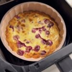Close Up of Baked Raspberry Top