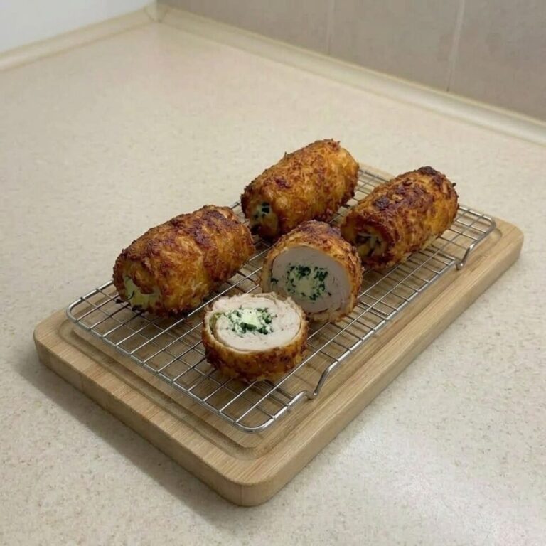 ready to easy air fryer chicken rolls