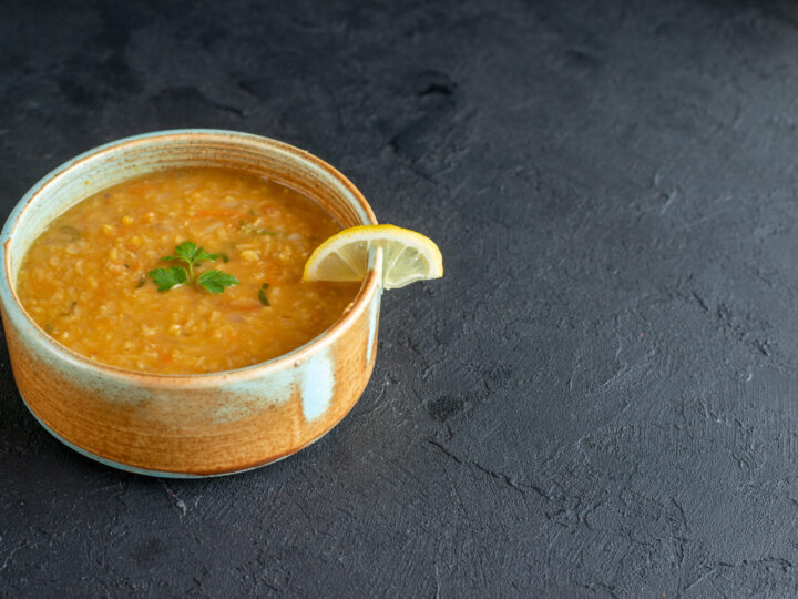 Thick and Smoky Sausage and Lentil Soup in 20 Minutes. The Cosy Bowl You Need Right Now