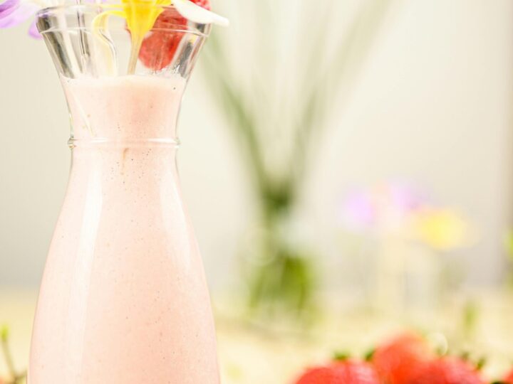 Fresh Strawberry Milkshake