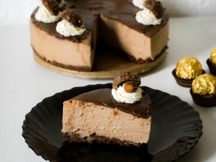 No-Bake Chocolate Peanut Butter Cheesecake